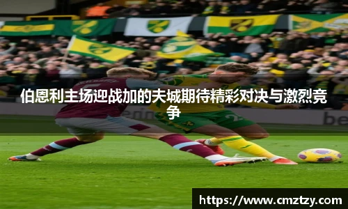 伯恩利主场迎战加的夫城期待精彩对决与激烈竞争
